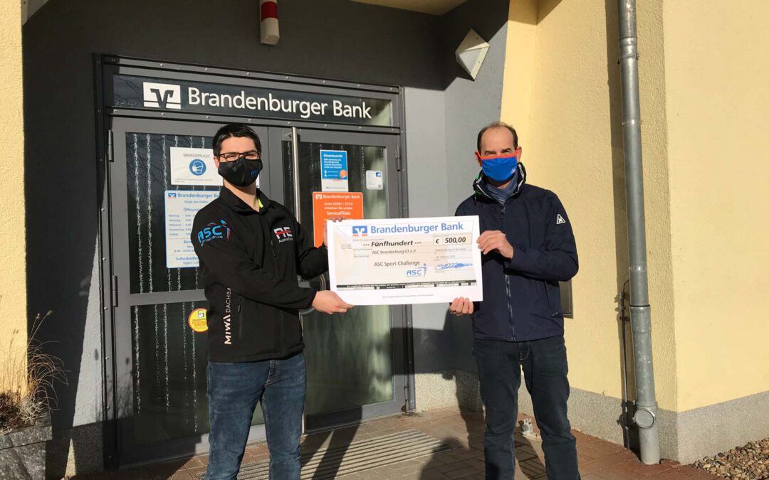 Brandenburger Bank honoriert ASC-Sport-Challenge