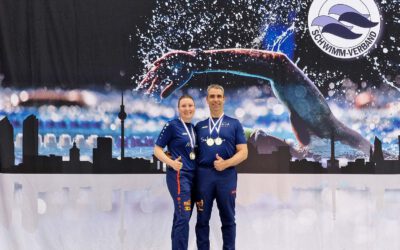 Neun Starts, sieben Medaillen: Melanie Eichstädt und Sebastian Strobel überzeugen beim Berlin-Masters-Cup