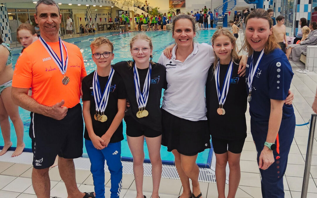 Medaillen und Bestzeiten beim Jugendschwimmpokal in Wittenberge