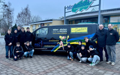 Neuer Kleinbus Dank des Möbelhaus C.H.R.I.ST.